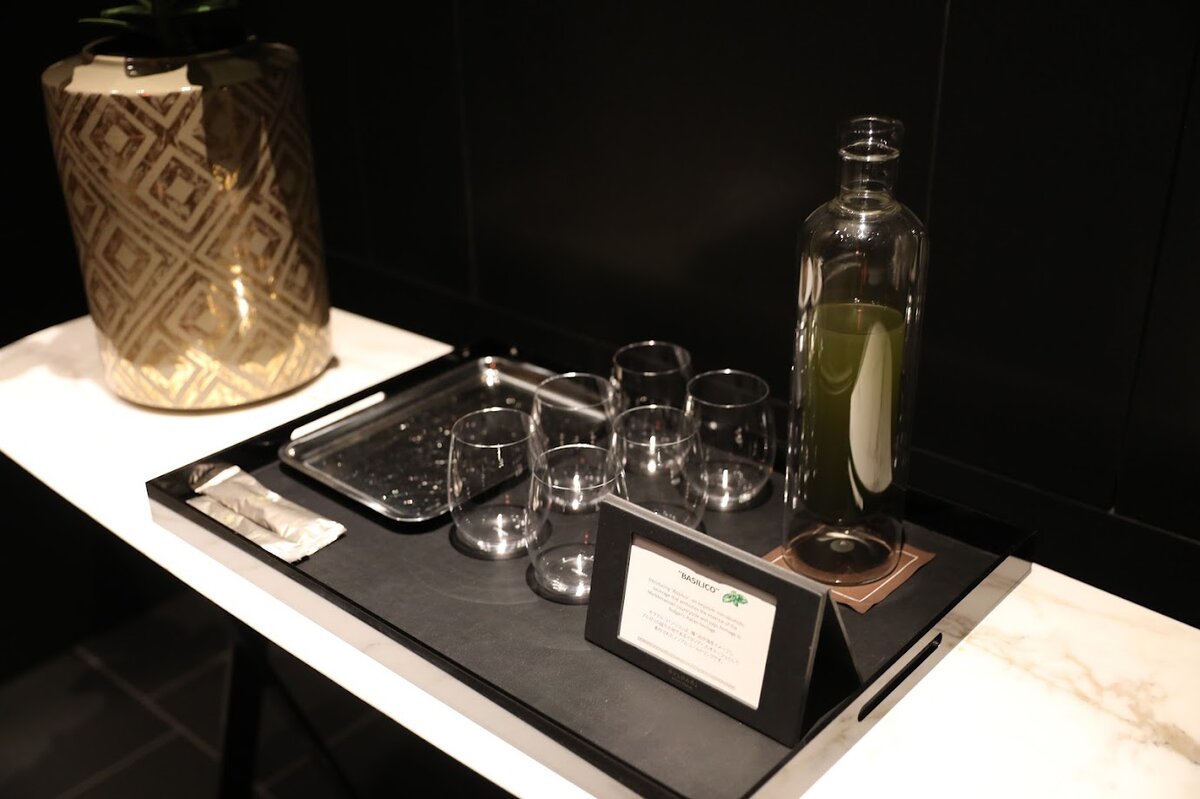 BVLGARI HOTEL：引き出しの中のアメニティセット