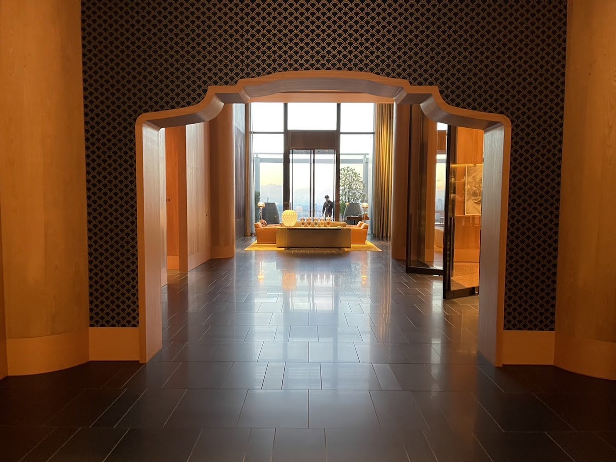 BVLGARI HOTEL：通路