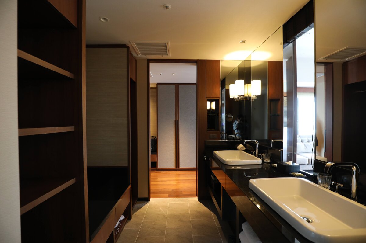 寝室　ハイアットリージェンシー横浜：ホテルの客室