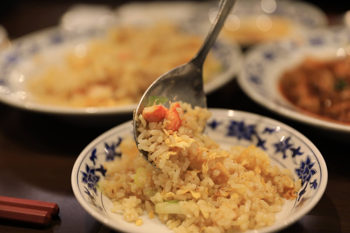 中華街　慶茶慶重：チャーハン