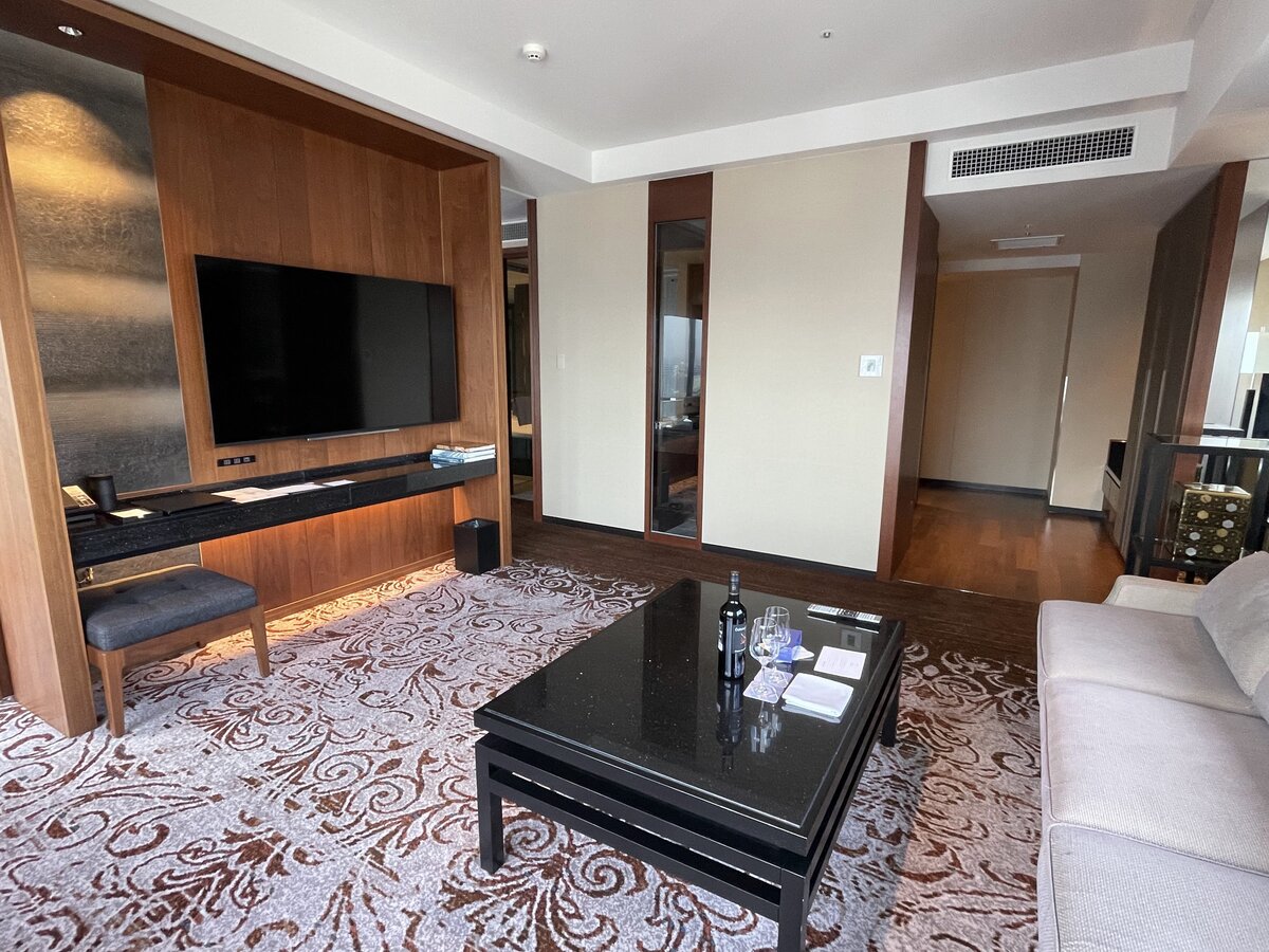 ハイアットリージェンシー横浜：ホテルの部屋の内装