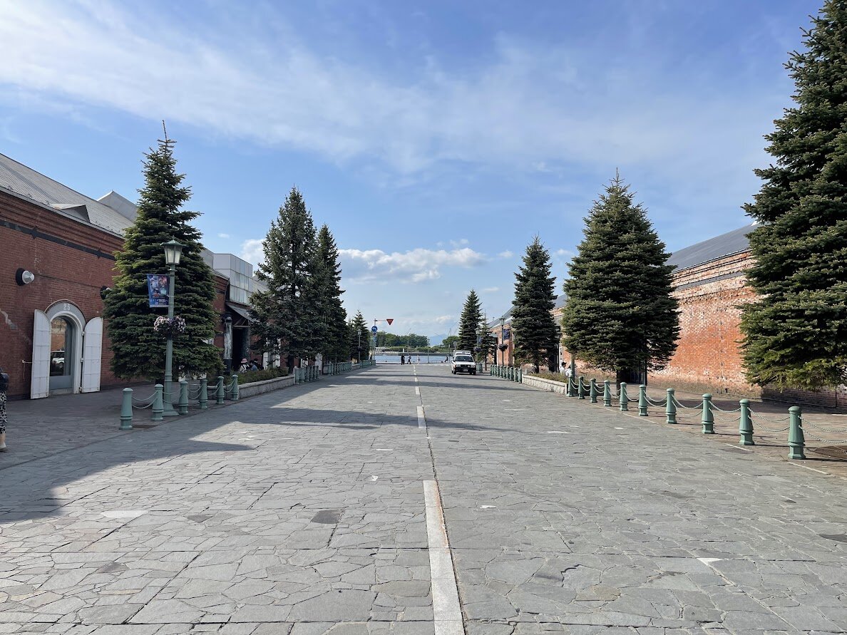 金森赤レンガ倉庫:赤レンガ倉庫の外観