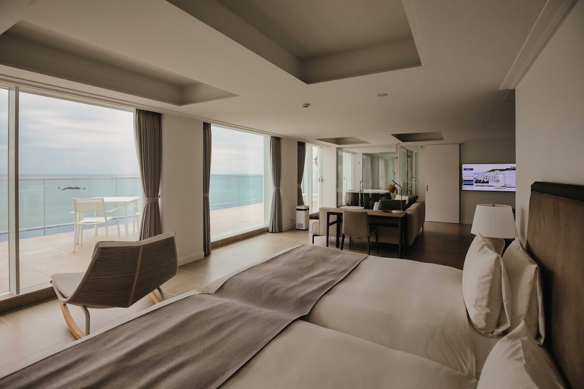 ホテルの部屋の内装