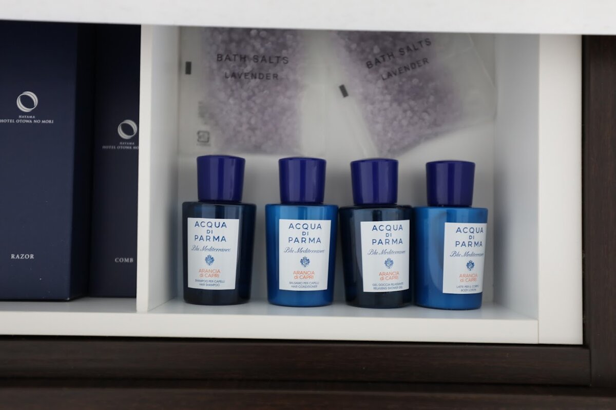 葉山ホテル音羽ノ森：バスアメニティセット