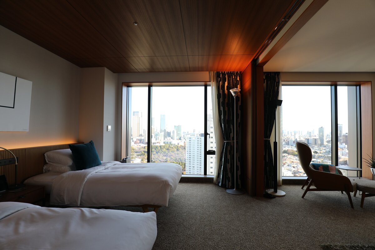 THE AOYAMA GRAND HOTEL　246 SUITE TWIN：ホテルのバスルーム