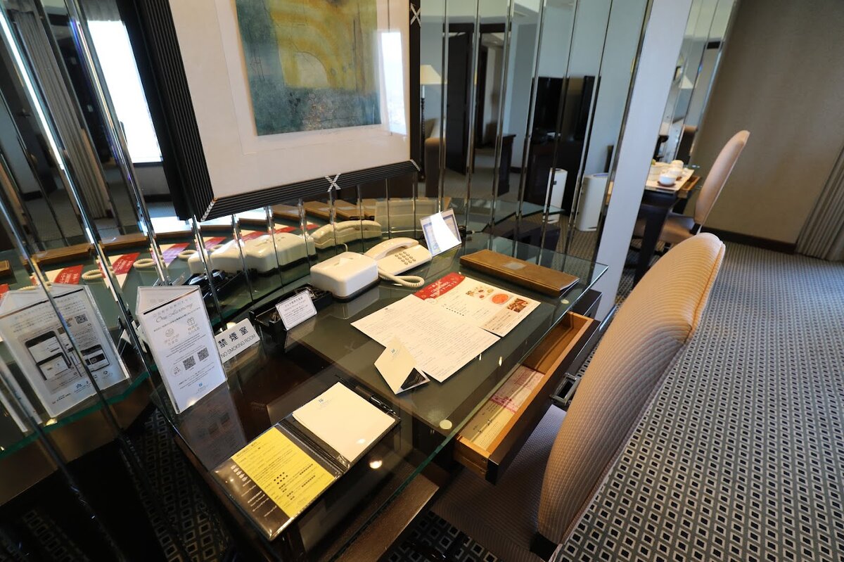 オークラアクトシティホテル浜松：ホテルのリビングルーム