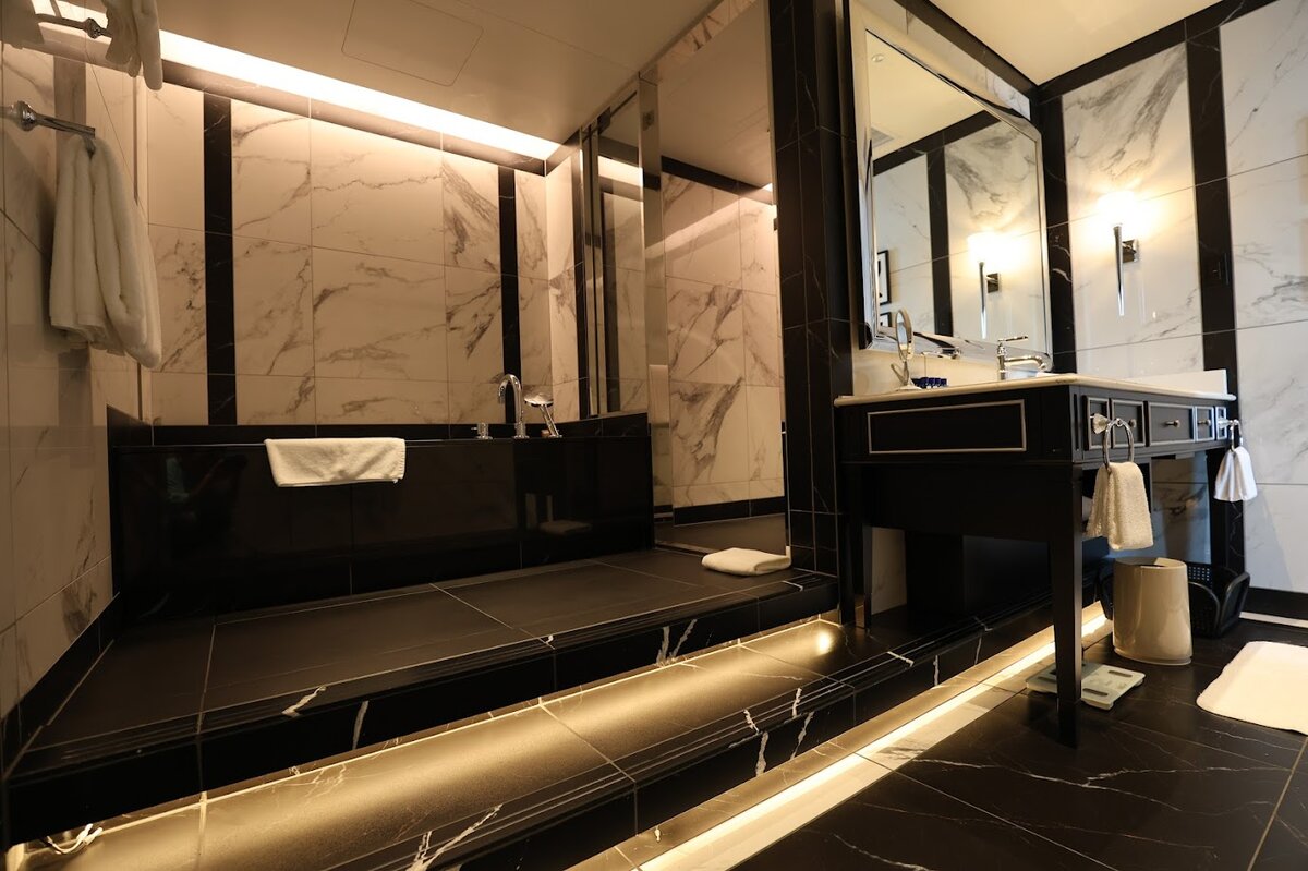 名古屋マリオットアソシアホテル：ホテルのバスルーム