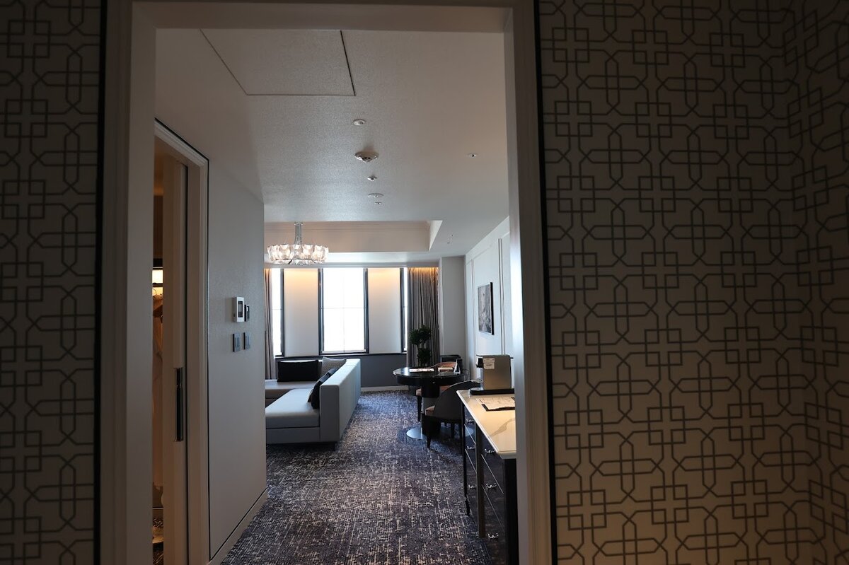 名古屋マリオットアソシアホテル：ホテルの部屋のインテリア