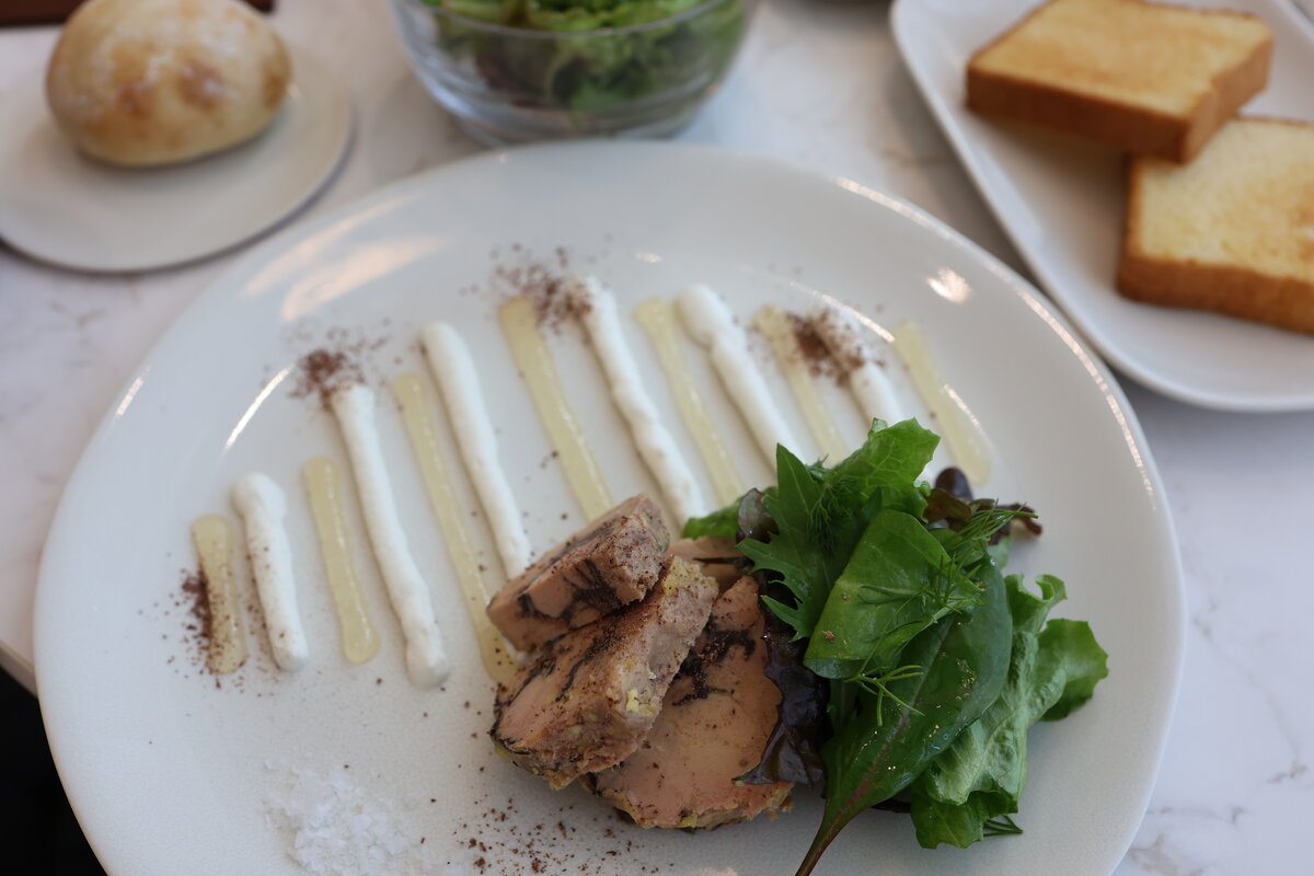 LA MAISON DU CHOCOLAT PARIS：フォアグラ マルブレ カカオ、トーストブリオッシュ