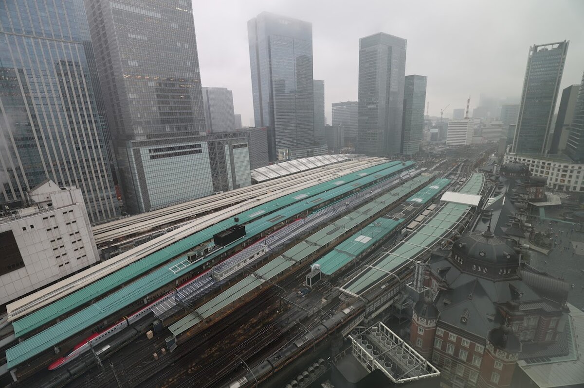 丸の内ホテル：冷蔵庫の中はフリーでした。クリスマスプランだったから?モエ...