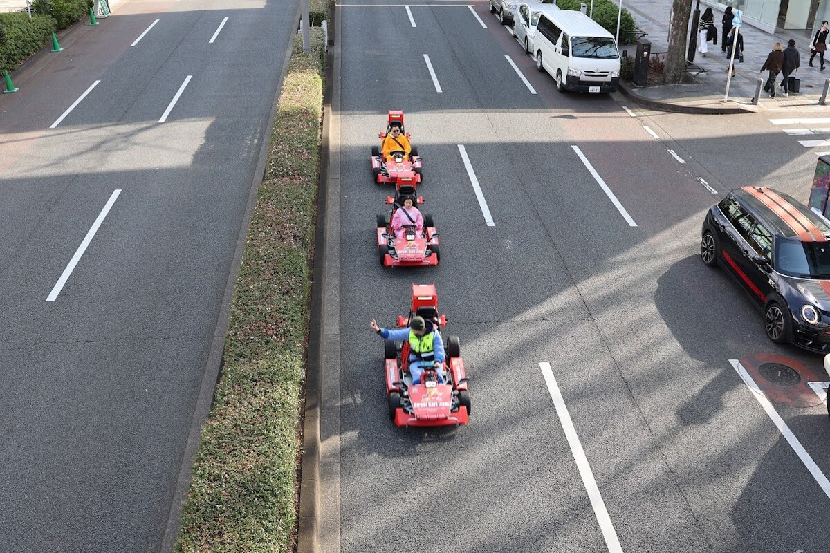 LAFORET：ラフォーレ原宿周辺の風景